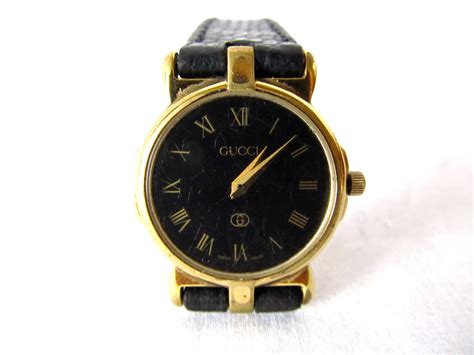 vintage gucci watch 1980's|vintage Gucci watch with bezels.